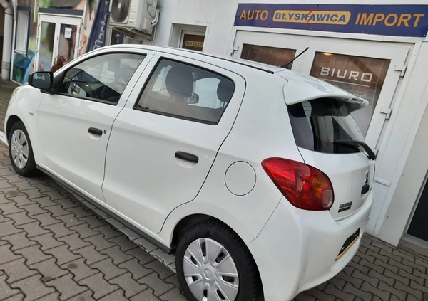 Mitsubishi Space Star cena 20850 przebieg: 173282, rok produkcji 2014 z Mińsk Mazowiecki małe 232